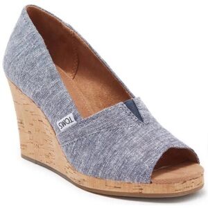 Toms womens wedges size 8.5